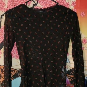 Forever 21 mesh bodysuit